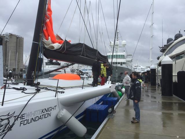 Supermaxi CQS Racing with Hauraki Fenders