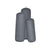 Hauraki Fleece Fender Covers -  Grey Marle fleece covers for inflatable boat fenders