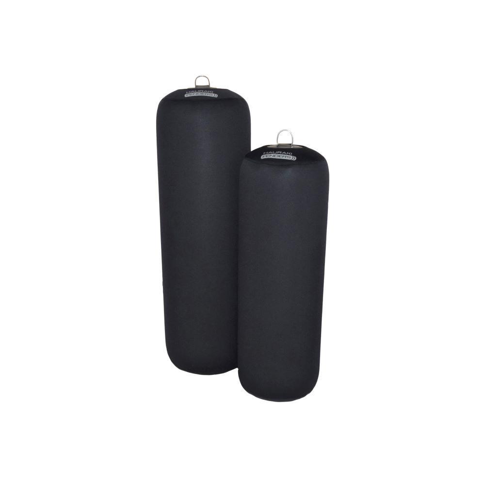 Hauraki Neoprene Fender Covers -  Black neoprene covers for inflatable boat fenders